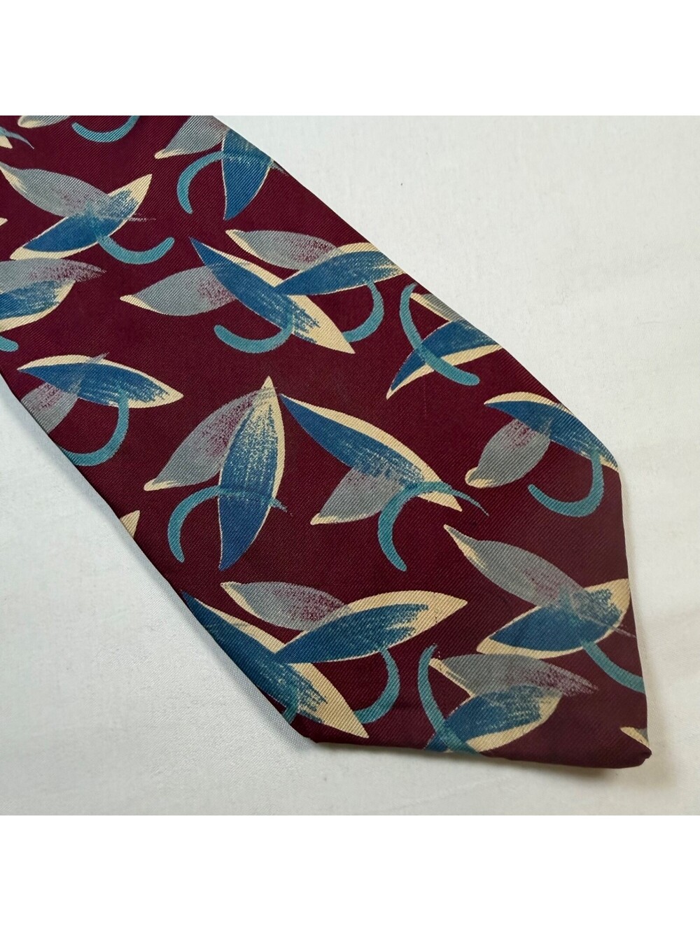 Royal Knight Burgundy Vintage Neck Tie 57" x 4" JC 03